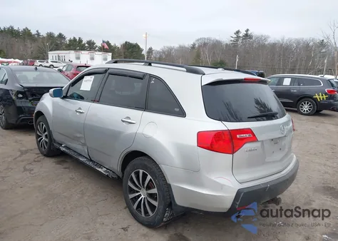 2009 Acura Mdx Technology Package from USA, damaged, VIN 2HNYD286X9H527316